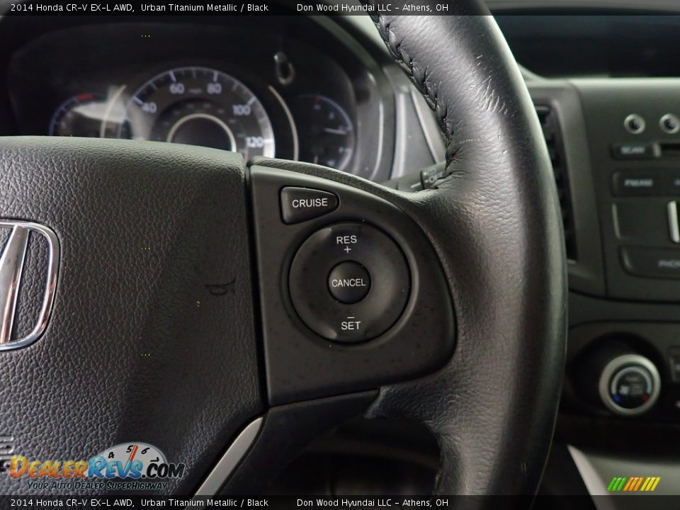 2014 Honda CR-V EX-L AWD Urban Titanium Metallic / Black Photo #26