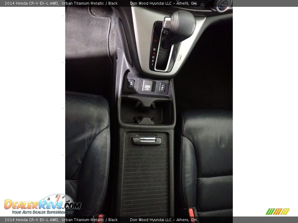 2014 Honda CR-V EX-L AWD Urban Titanium Metallic / Black Photo #28