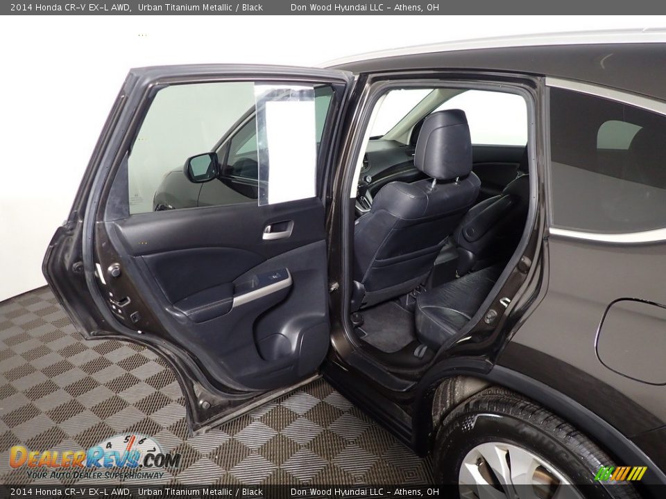2014 Honda CR-V EX-L AWD Urban Titanium Metallic / Black Photo #30