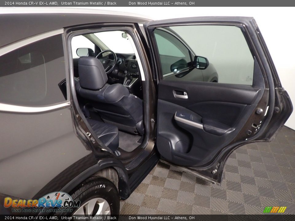 2014 Honda CR-V EX-L AWD Urban Titanium Metallic / Black Photo #32