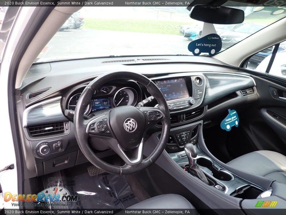 2020 Buick Envision Essence Summit White / Dark Galvanized Photo #19