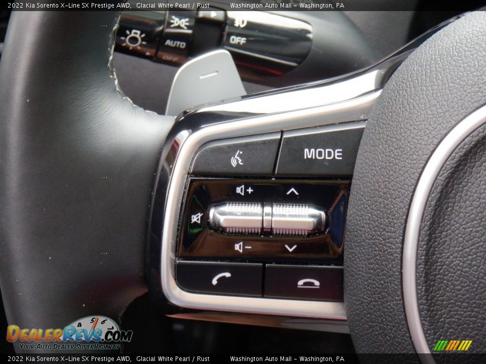 2022 Kia Sorento X-Line SX Prestige AWD Steering Wheel Photo #9