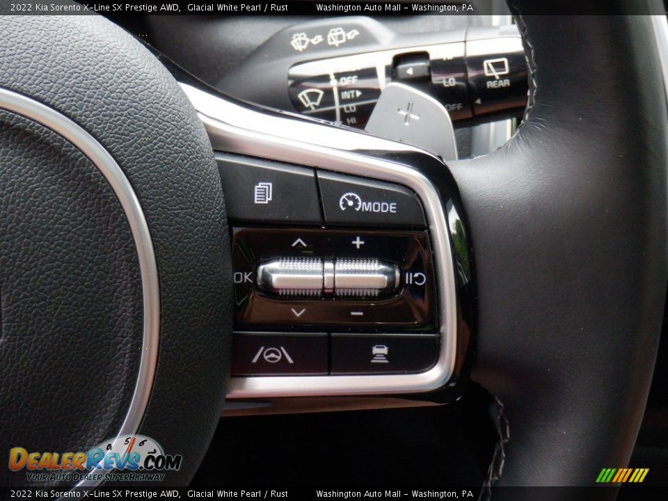 2022 Kia Sorento X-Line SX Prestige AWD Steering Wheel Photo #10