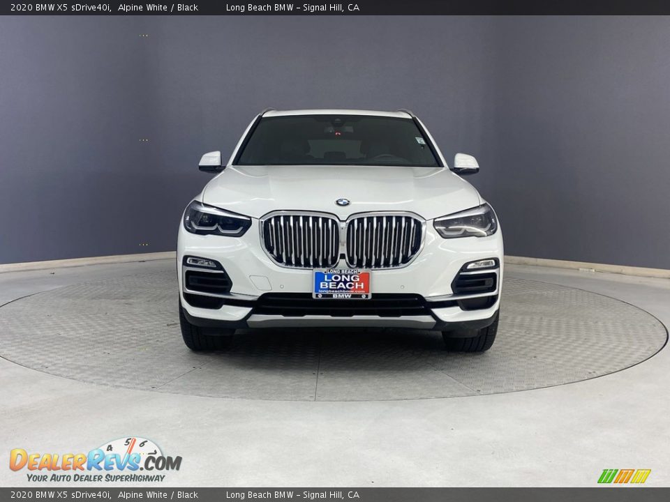 2020 BMW X5 sDrive40i Alpine White / Black Photo #2