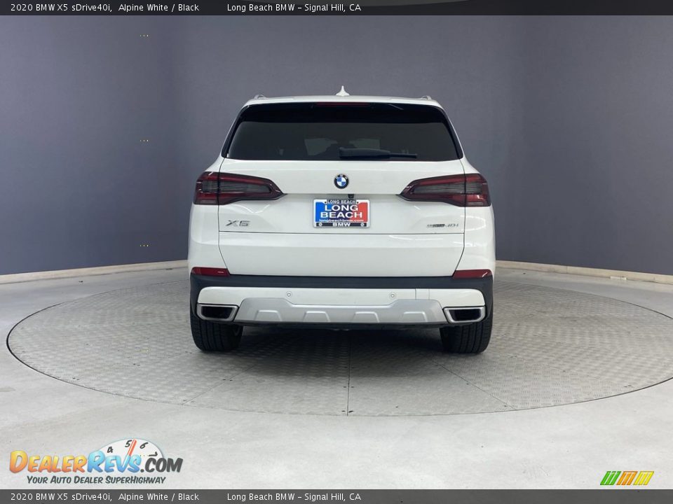 2020 BMW X5 sDrive40i Alpine White / Black Photo #4