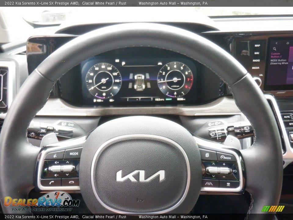 2022 Kia Sorento X-Line SX Prestige AWD Steering Wheel Photo #33