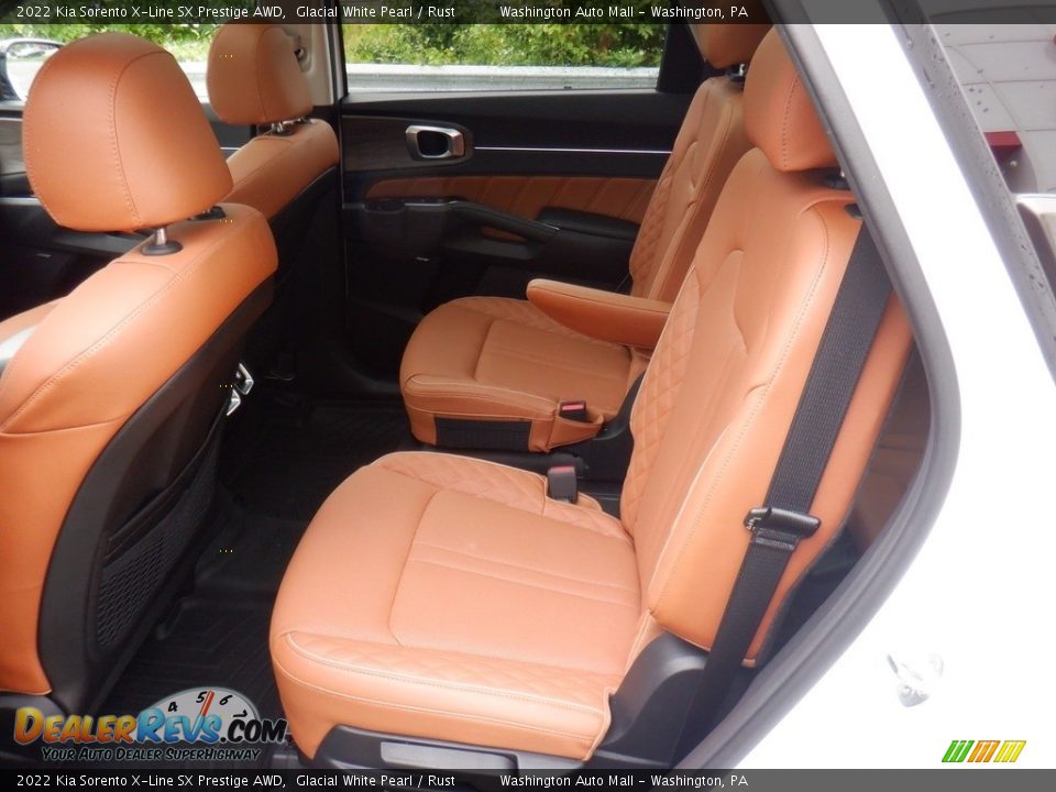Rear Seat of 2022 Kia Sorento X-Line SX Prestige AWD Photo #35