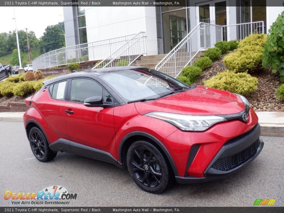 Front 3/4 View of 2021 Toyota C-HR Nightshade Photo #1