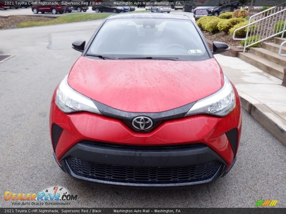 2021 Toyota C-HR Nightshade Supersonic Red / Black Photo #10