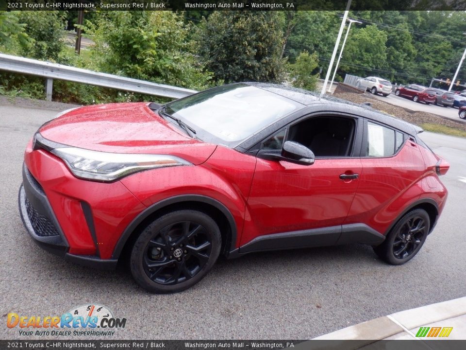 2021 Toyota C-HR Nightshade Supersonic Red / Black Photo #12