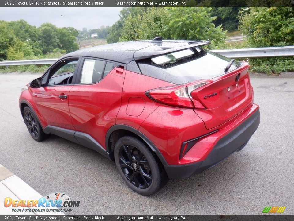 2021 Toyota C-HR Nightshade Supersonic Red / Black Photo #13