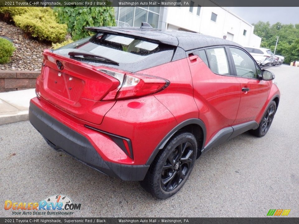 2021 Toyota C-HR Nightshade Supersonic Red / Black Photo #15