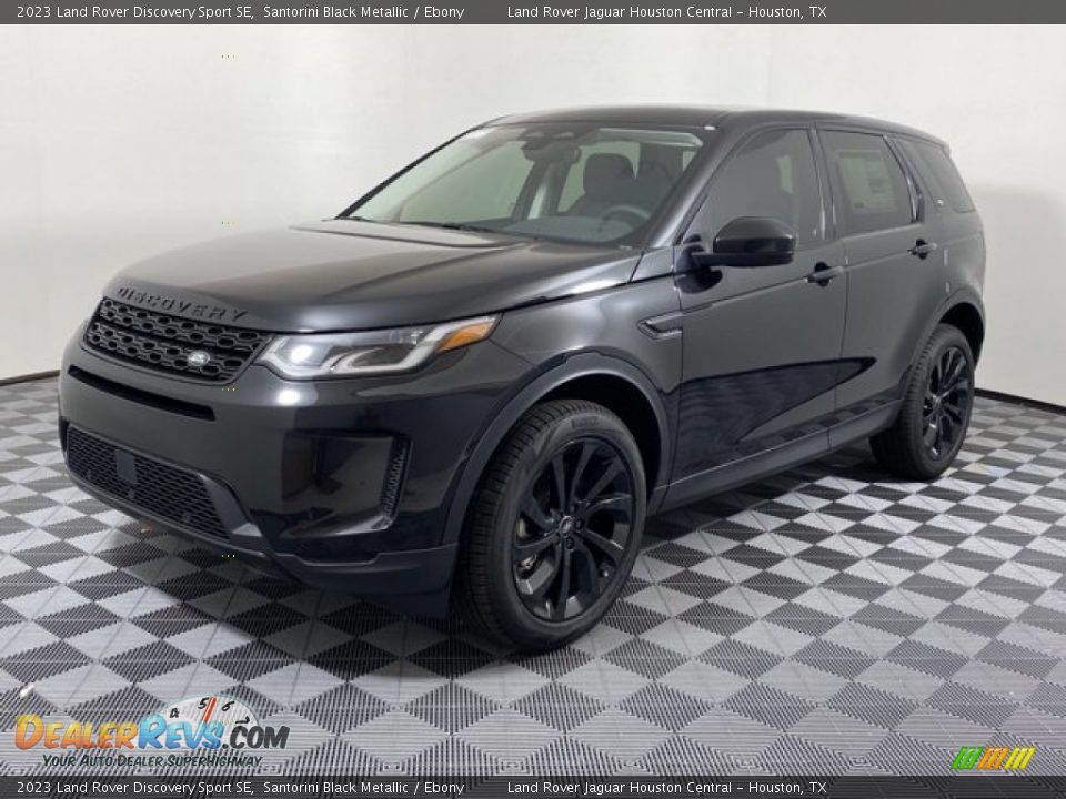 2023 Land Rover Discovery Sport SE Santorini Black Metallic / Ebony Photo #1