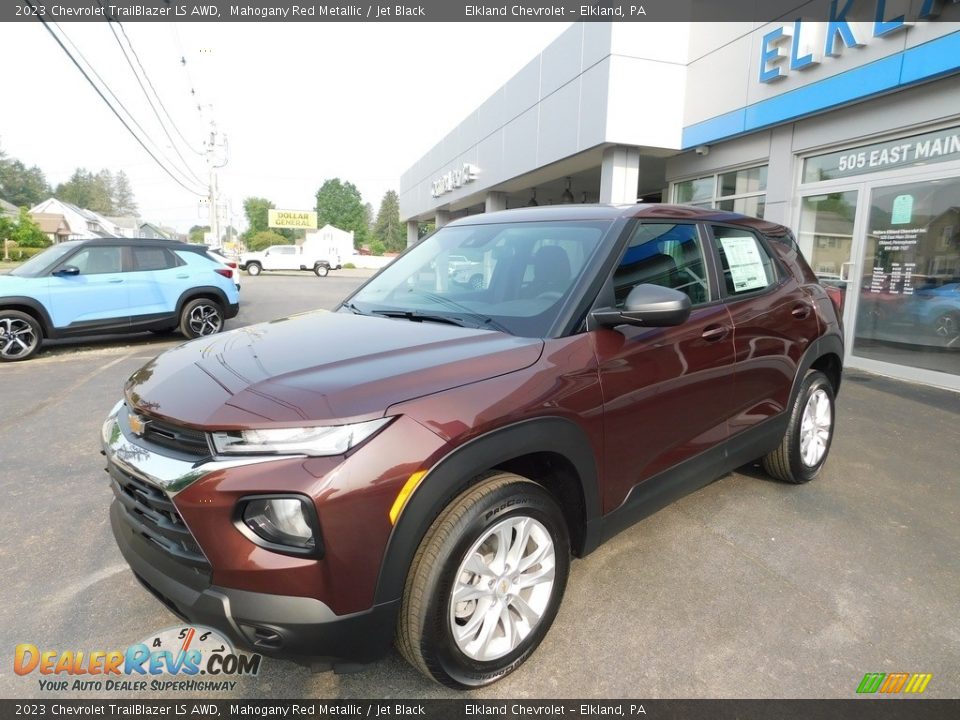 2023 Chevrolet TrailBlazer LS AWD Mahogany Red Metallic / Jet Black Photo #2