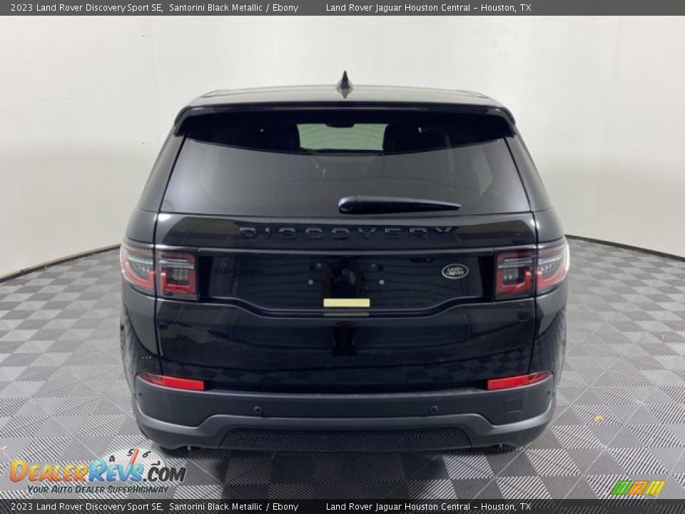 2023 Land Rover Discovery Sport SE Santorini Black Metallic / Ebony Photo #7