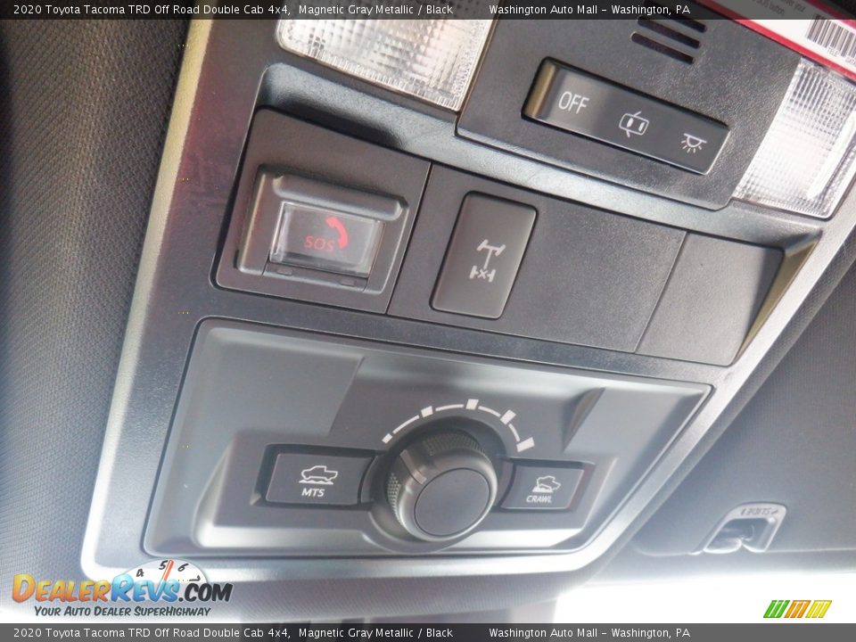 2020 Toyota Tacoma TRD Off Road Double Cab 4x4 Magnetic Gray Metallic / Black Photo #9
