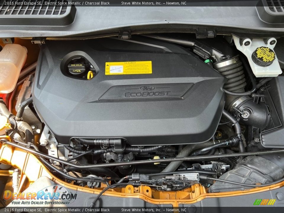 2016 Ford Escape SE 1.6 Liter EcoBoost DI Turbocharged DOHC 16-Valve Ti-VCT 4 Cylinder Engine Photo #9