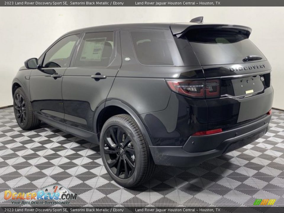 2023 Land Rover Discovery Sport SE Santorini Black Metallic / Ebony Photo #10