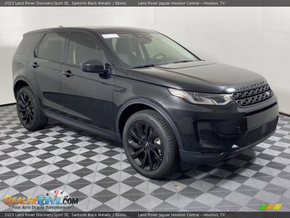 2023 Land Rover Discovery Sport SE Santorini Black Metallic / Ebony Photo #12