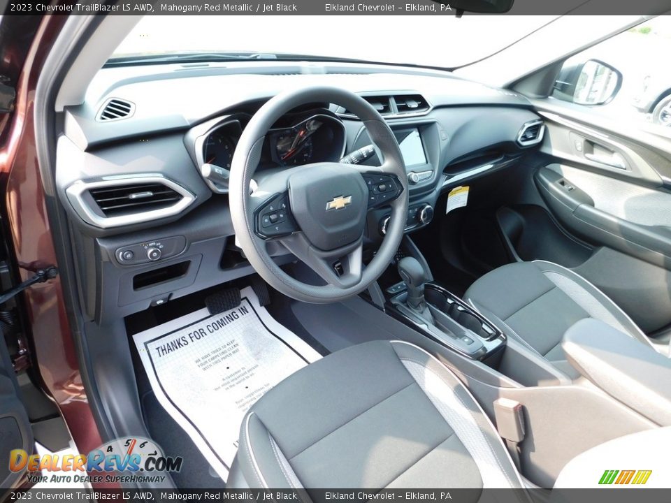 Jet Black Interior - 2023 Chevrolet TrailBlazer LS AWD Photo #20