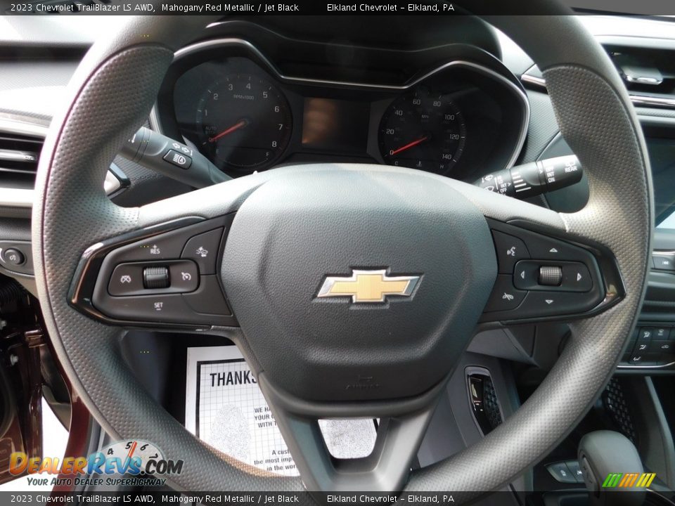 2023 Chevrolet TrailBlazer LS AWD Steering Wheel Photo #22