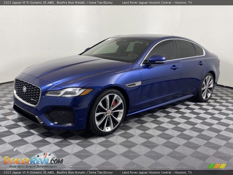 Bluefire Blue Metallic 2023 Jaguar XF R-Dynamic SE AWD Photo #1