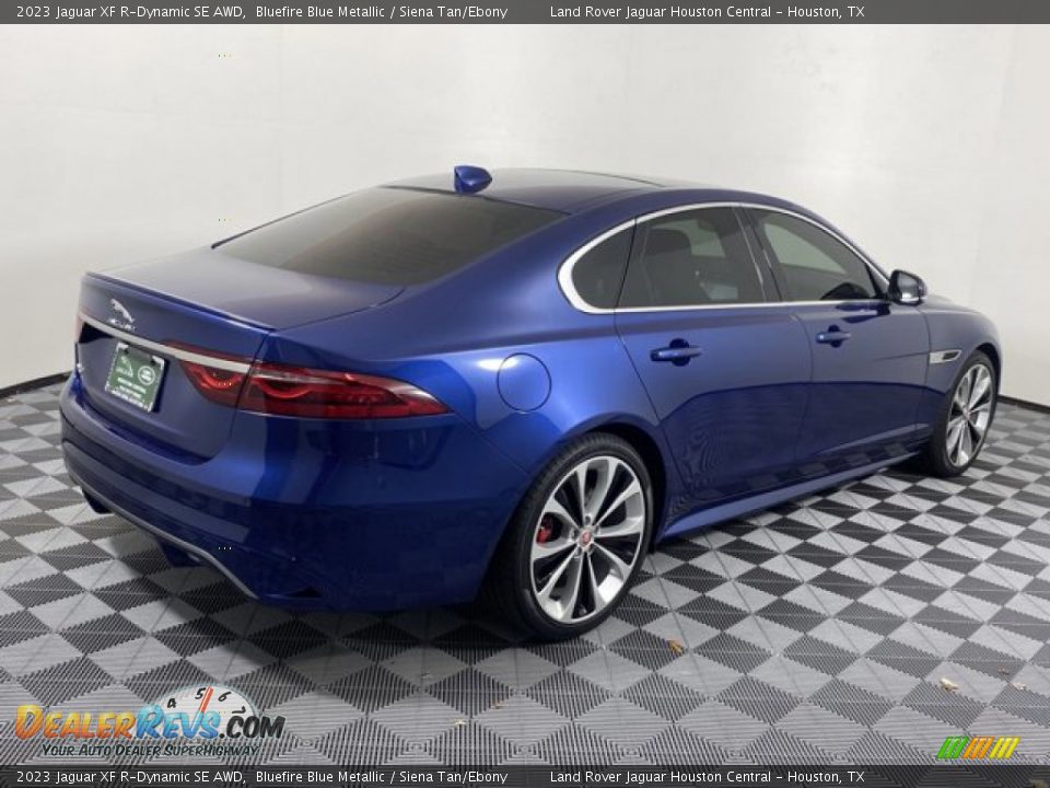 2023 Jaguar XF R-Dynamic SE AWD Bluefire Blue Metallic / Siena Tan/Ebony Photo #2