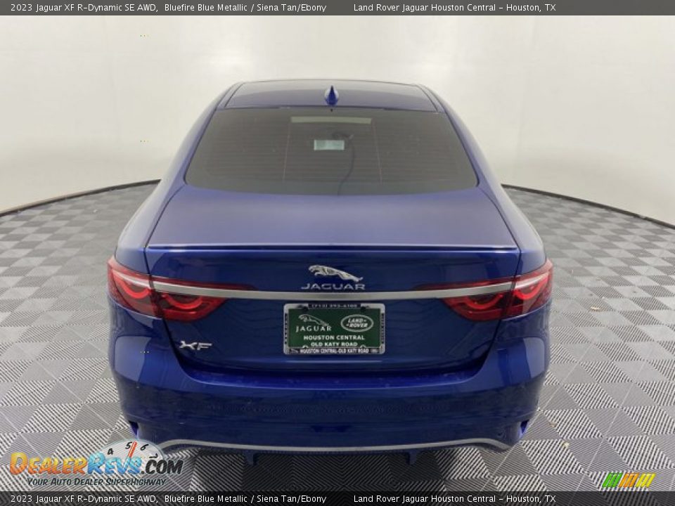 2023 Jaguar XF R-Dynamic SE AWD Bluefire Blue Metallic / Siena Tan/Ebony Photo #7