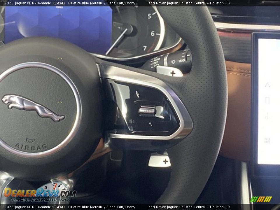 2023 Jaguar XF R-Dynamic SE AWD Steering Wheel Photo #19