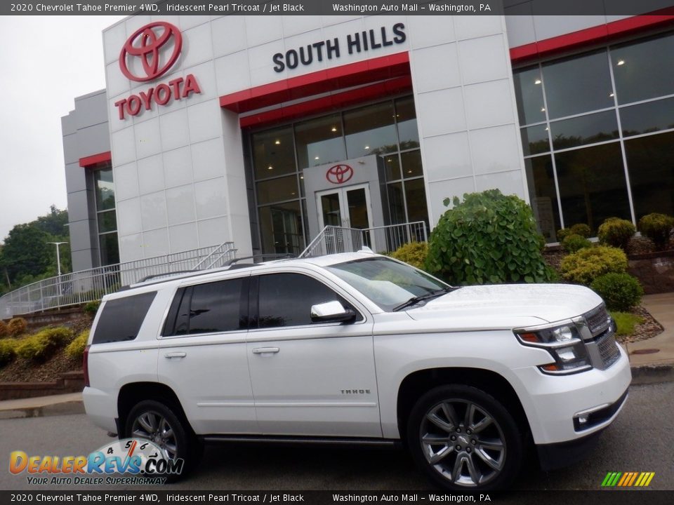 2020 Chevrolet Tahoe Premier 4WD Iridescent Pearl Tricoat / Jet Black Photo #2