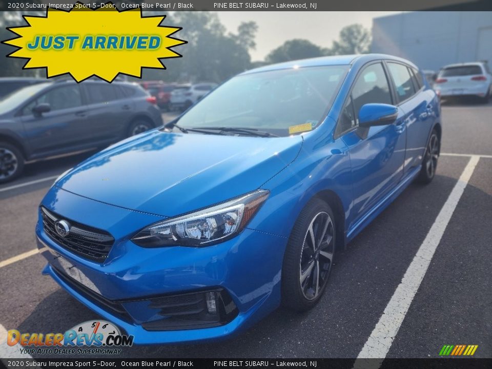 2020 Subaru Impreza Sport 5-Door Ocean Blue Pearl / Black Photo #1