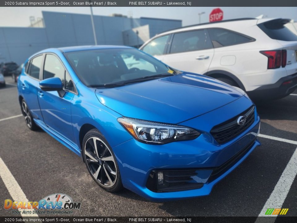 2020 Subaru Impreza Sport 5-Door Ocean Blue Pearl / Black Photo #2