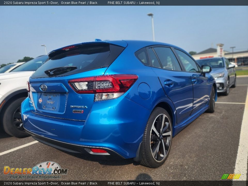 2020 Subaru Impreza Sport 5-Door Ocean Blue Pearl / Black Photo #3