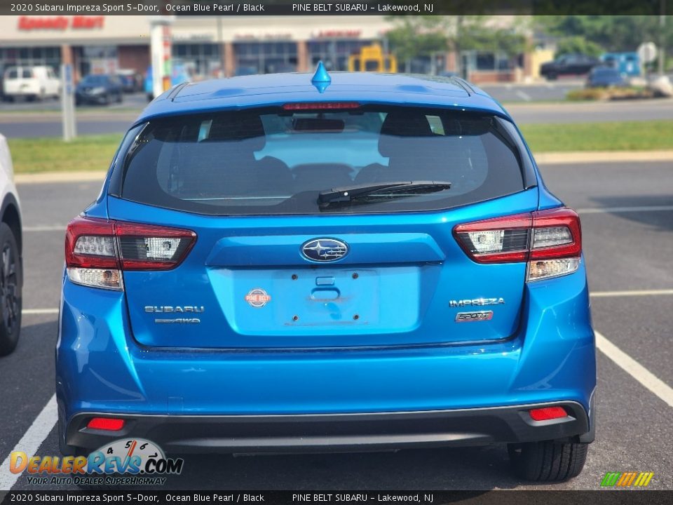 2020 Subaru Impreza Sport 5-Door Ocean Blue Pearl / Black Photo #4