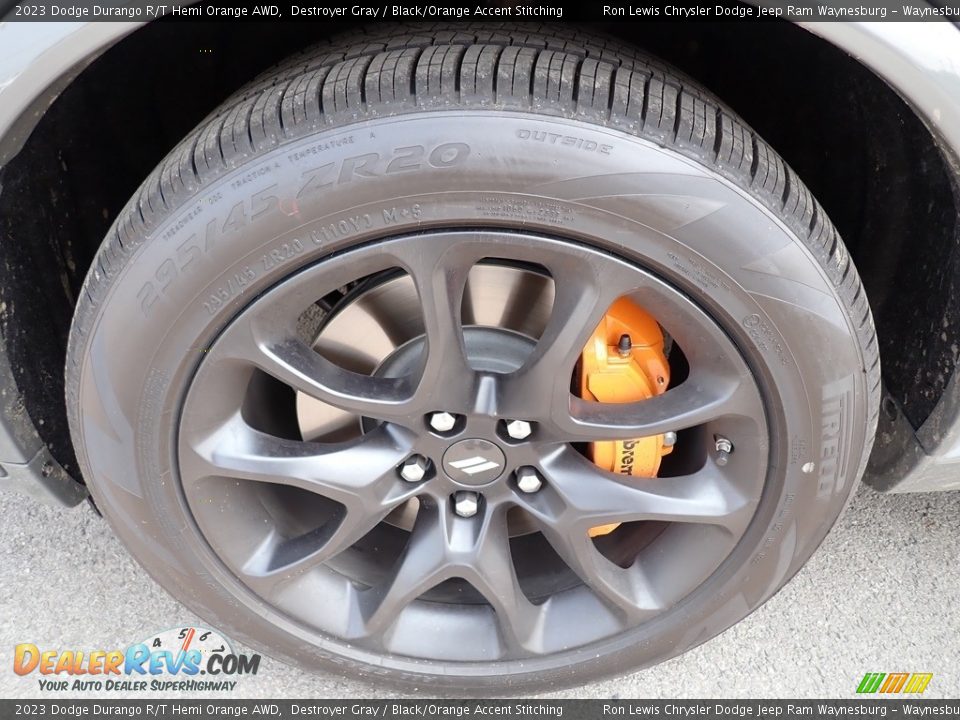 2023 Dodge Durango R/T Hemi Orange AWD Wheel Photo #10