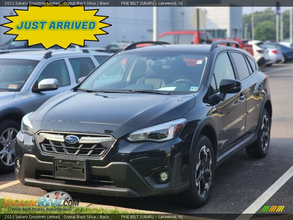 2021 Subaru Crosstrek Limited Crystal Black Silica / Black Photo #1