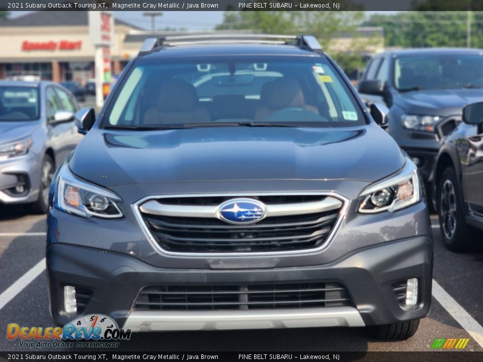 2021 Subaru Outback Touring XT Magnetite Gray Metallic / Java Brown Photo #2