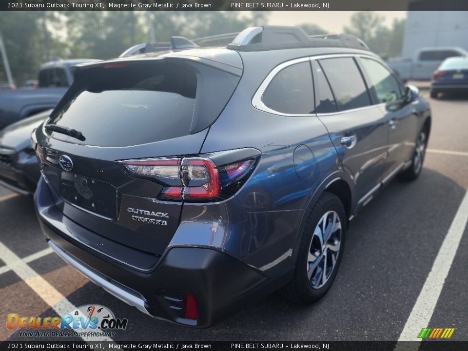 2021 Subaru Outback Touring XT Magnetite Gray Metallic / Java Brown Photo #3