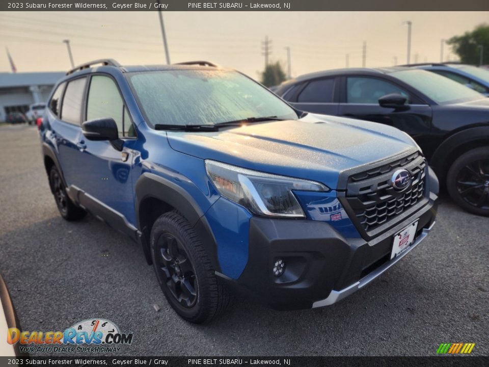 2023 Subaru Forester Wilderness Geyser Blue / Gray Photo #2