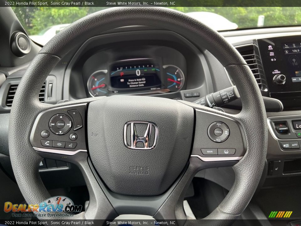 2022 Honda Pilot Sport Steering Wheel Photo #21