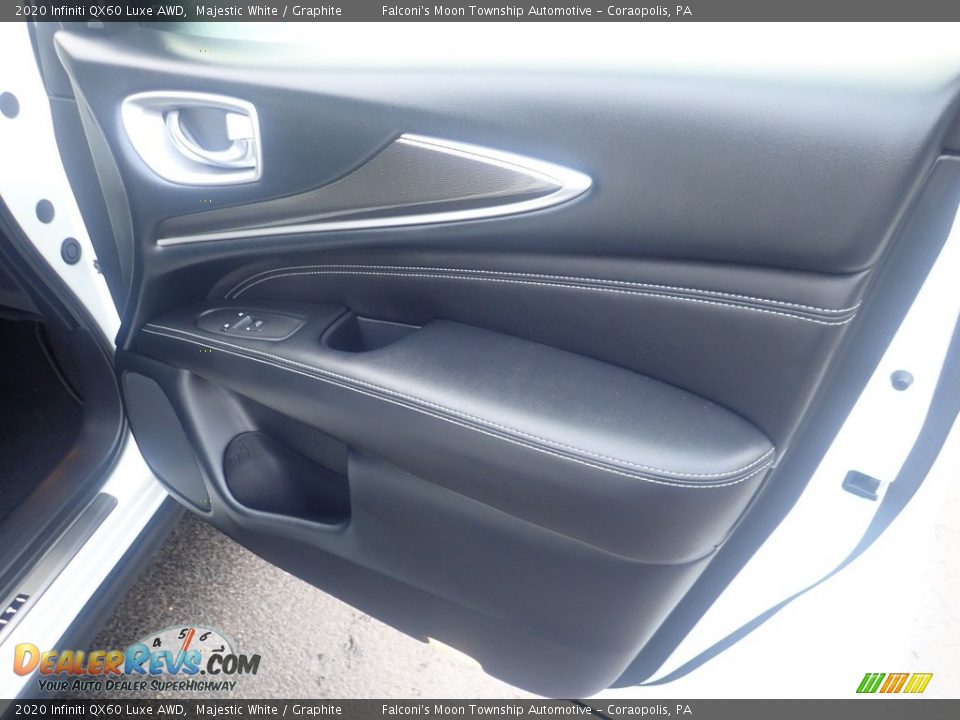 Door Panel of 2020 Infiniti QX60 Luxe AWD Photo #16
