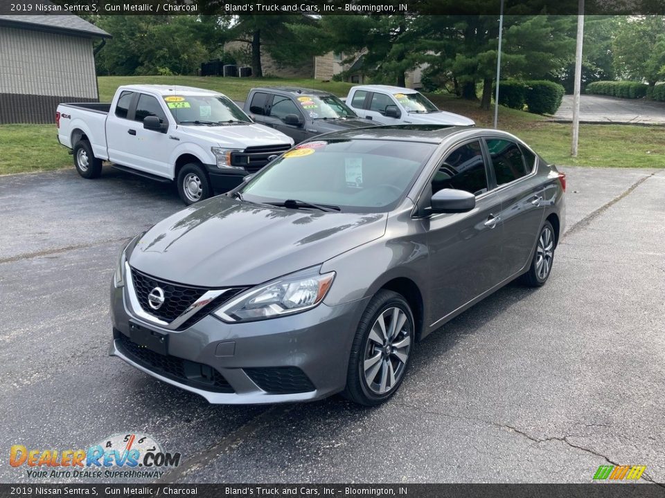 2019 Nissan Sentra S Gun Metallic / Charcoal Photo #2