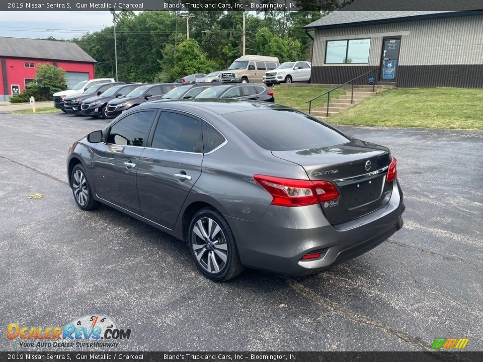 2019 Nissan Sentra S Gun Metallic / Charcoal Photo #3