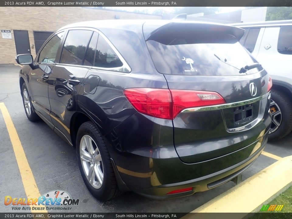 2013 Acura RDX AWD Graphite Luster Metallic / Ebony Photo #2