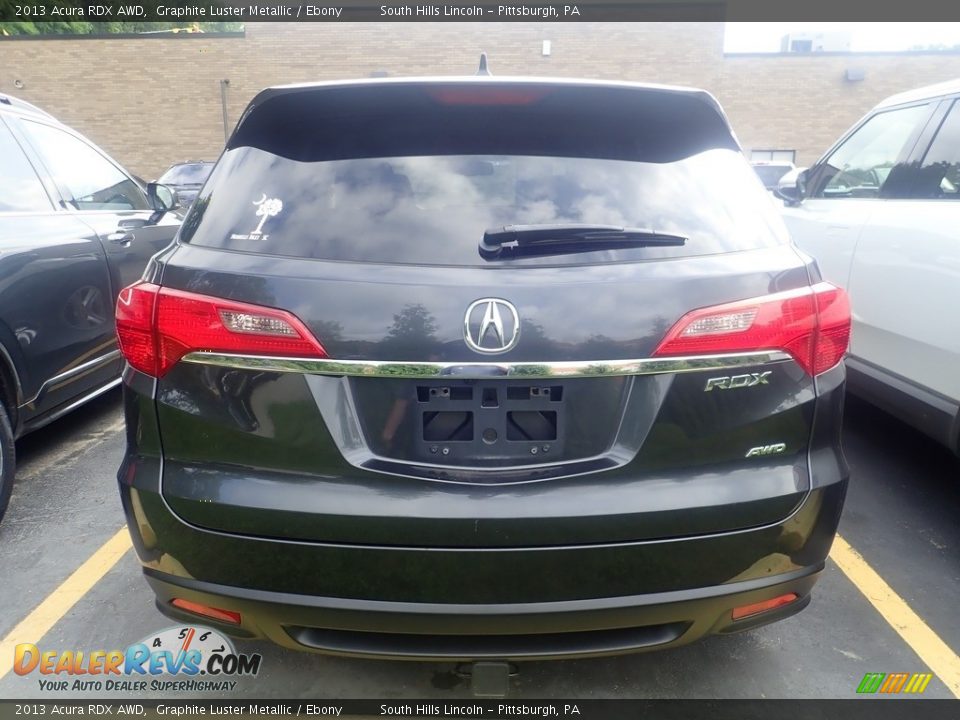 2013 Acura RDX AWD Graphite Luster Metallic / Ebony Photo #3