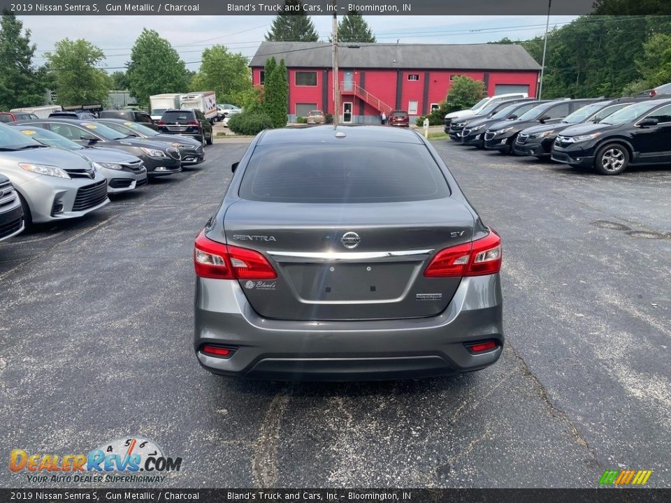 2019 Nissan Sentra S Gun Metallic / Charcoal Photo #4