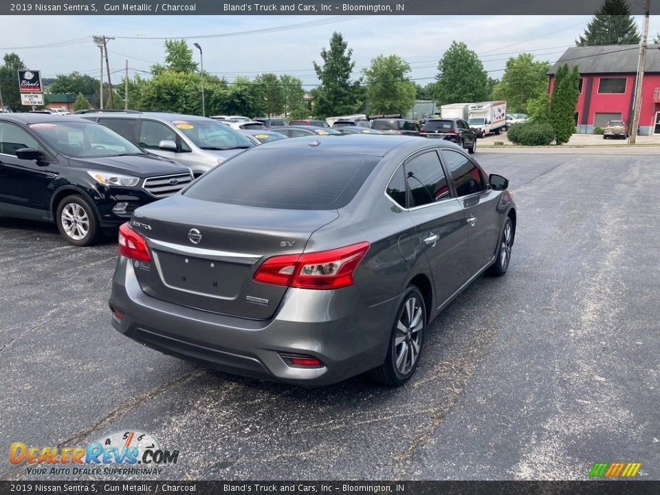 2019 Nissan Sentra S Gun Metallic / Charcoal Photo #6