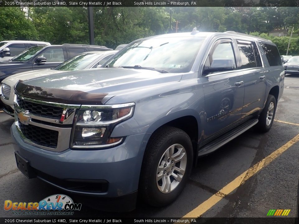 2016 Chevrolet Suburban LS 4WD Slate Grey Metallic / Jet Black Photo #1