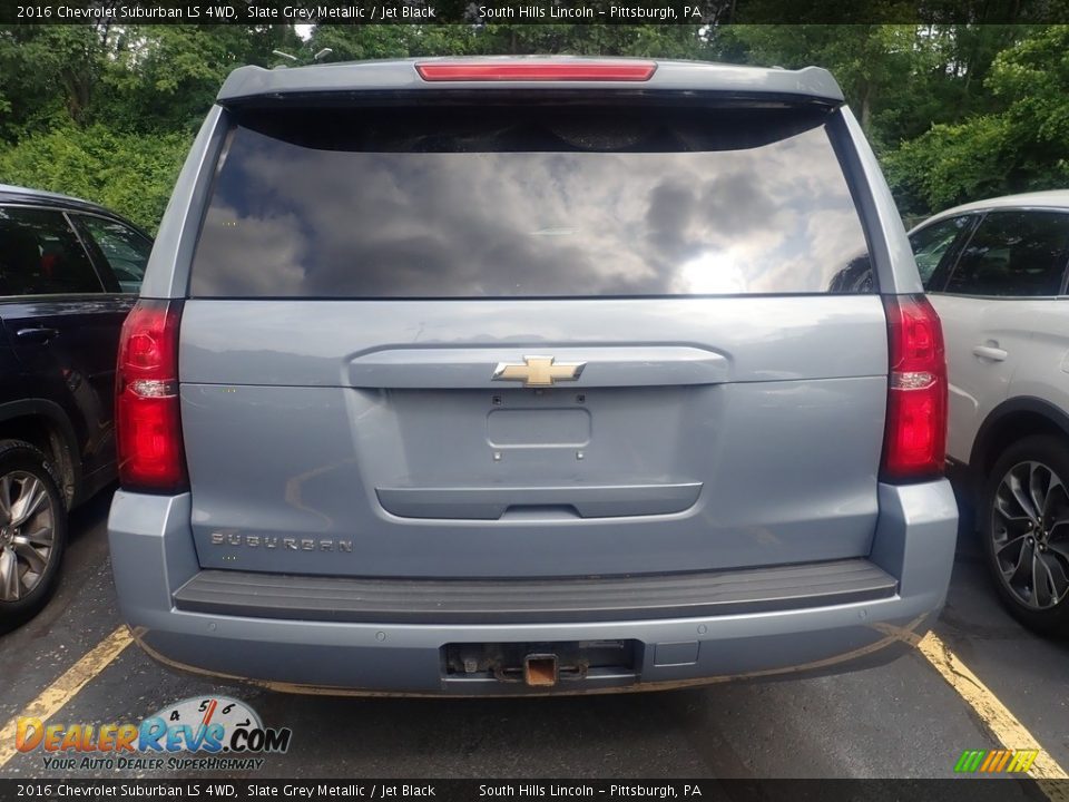 2016 Chevrolet Suburban LS 4WD Slate Grey Metallic / Jet Black Photo #3