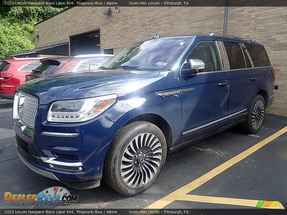 2020 Lincoln Navigator Black Label 4x4 Rhapsody Blue / Alpine Photo #1